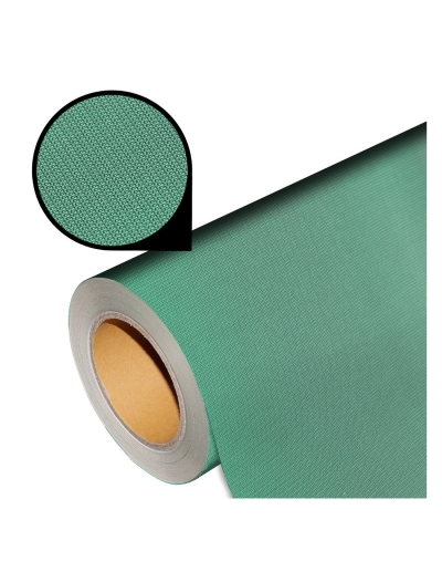 Flex foil with metallic fabric structure